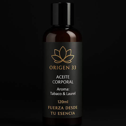 Aceite Corporal · Tabaco & Laurel · 120 ml