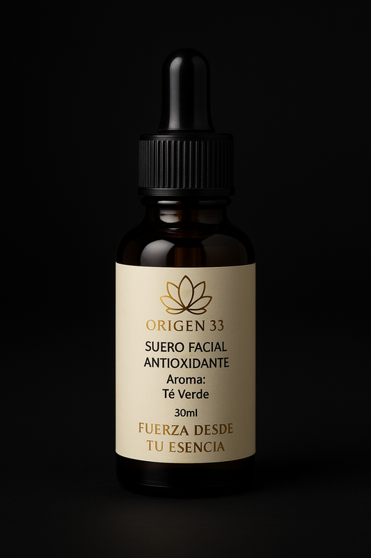Suero Facial Antioxidante · Té Verde · 30 ml